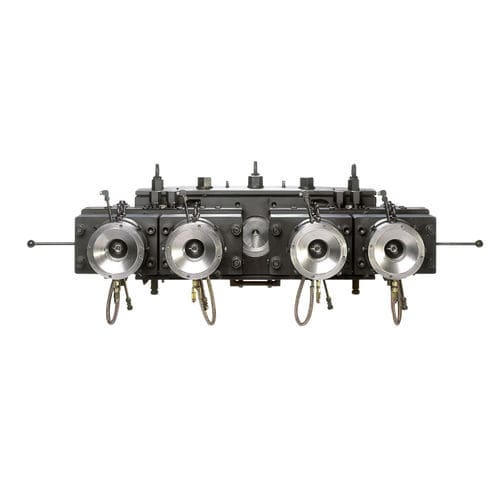 Linha de produção de tubos - Schaumex - KraussMaffei - de perfis / automática