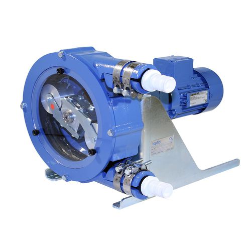 Bomba peristáltica - PTL series - Tapflo - de água / para tinta / com motor elétrico