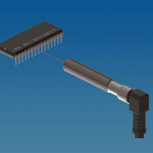 Sensor fotoelétrico a laser - M8 - Intellisense Microelectronics - difuso / cilíndrico / LED