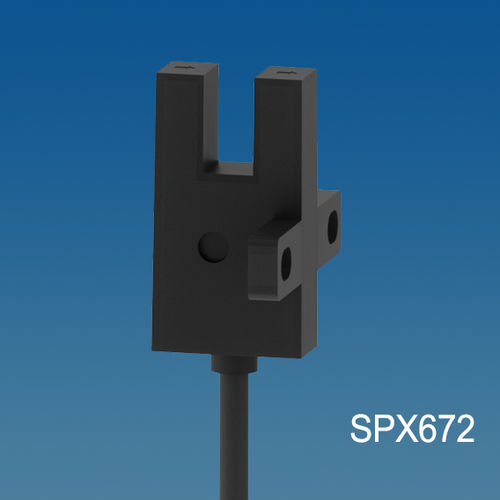 Sensor fotoelétrico tipo barreira - SPX672 - Intellisense Microelectronics - infravermelho / compacto / miniatura