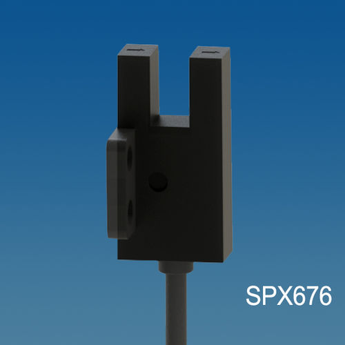Sensor fotoelétrico tipo barreira - SPX676 - Intellisense Microelectronics - infravermelho / compacto / miniatura