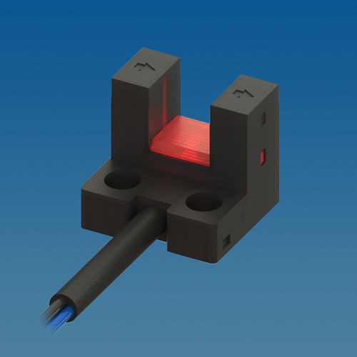 Sensor fotoelétrico tipo barreira - PM-L25 - Intellisense Microelectronics - infravermelho / compacto / miniatura