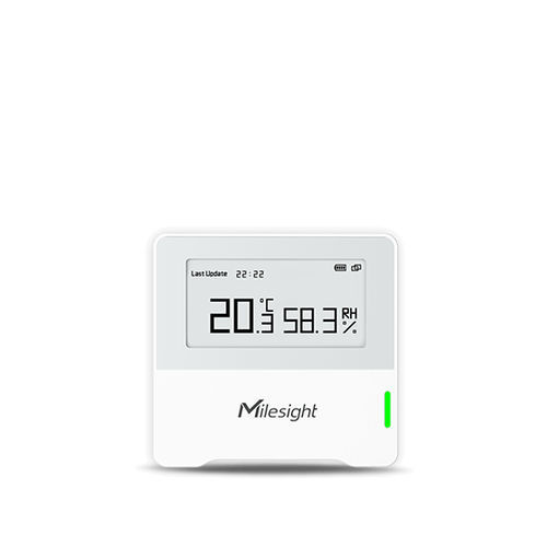 Sensor de umidade e temperatura relativa - AM102 - Milesight IoT - para montagem na parede / de embutir / LoRaWAN