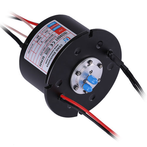 Anel coletor de canal RF - ECN000-02P-06S-02R - CENO Electronics technology Co., Ltd - de transmissão de sinais / industrial / não especificado