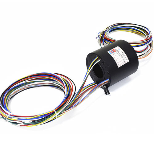 Anel coletor elétrico - ECN050-18P3 - CENO Electronics technology Co., Ltd - de eixo oco / para aplicações hidráulicas / de liga de alumínio