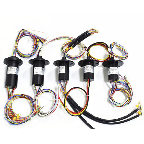 Anel coletor de cápsula - ACN series - CENO Electronics technology Co., Ltd - para mesa rotativa / para iluminação de LED / compacto