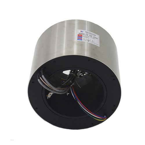 Anel coletor via Ethernet - ECN220-06P-17S-02EM  - CENO Electronics technology Co., Ltd - com centro furado / para aplicações industriais / de liga de alumínio
