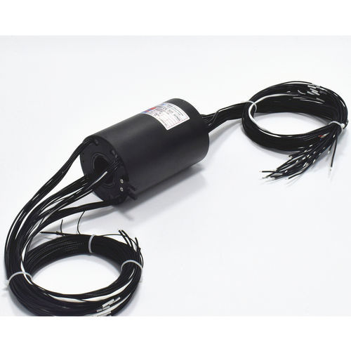 Anel coletor elétrico - ECN038-03P1-36S  - CENO Electronics technology Co., Ltd - com centro furado / para antenas de radar / para grua