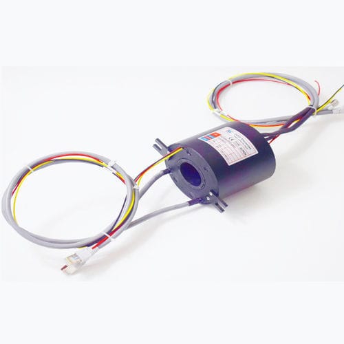 Anel coletor via Ethernet - ECN038-03P2-02EG - CENO Electronics technology Co., Ltd - Gigabit Ethernet / com centro furado / industrial