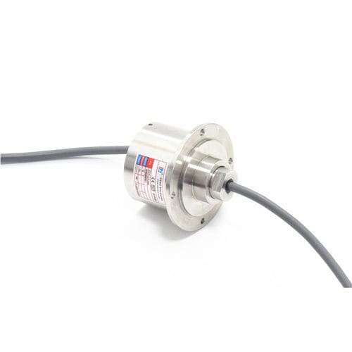 Anel coletor em aço inoxidável - ECN-EX-04S - CENO Electronics technology Co., Ltd - com contatos em ouro / de baixo torque / à prova de explosão