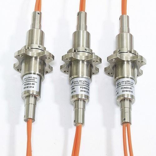 Junta rotativa para fibra óptica elétrica - FCN02-20M - CENO Electronics technology Co., Ltd - em aço inoxidável