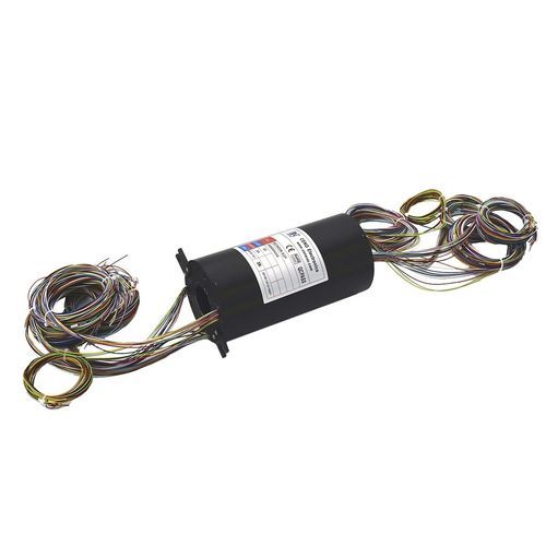 Anel coletor elétrico - ECN038-52P - CENO Electronics technology Co., Ltd - híbrido / com centro furado / industrial