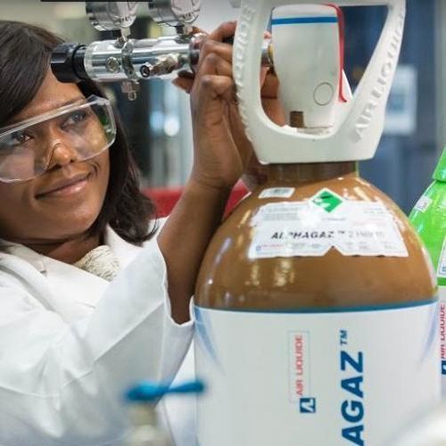 Botija de gás industrial - ALPHAGAZ&trade; 1 - AIR LIQUIDE FRANCE INDUSTRIE - de gás / de hidrogênio / cilíndrica
