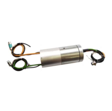 Anel coletor elétrico - DHK060-30-4Q - JiuJiang Ingiant Technology Co.,Ltd - eletropneumático / gás / com centro furado