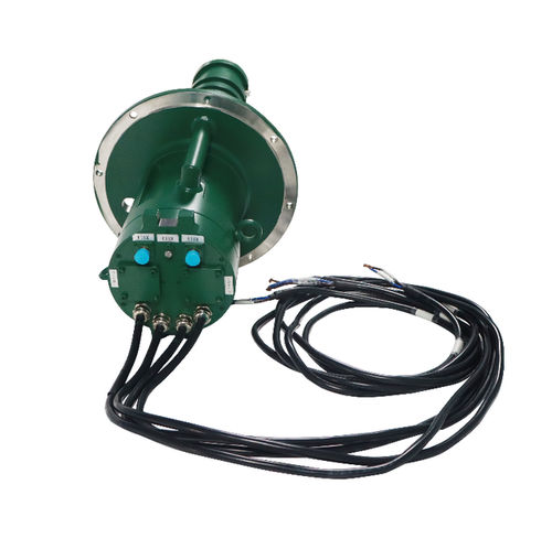 Anel coletor hidráulico - DHS165-6-1F-2S-2Y - JiuJiang Ingiant Technology Co.,Ltd - de fibra óptica / híbrido / industrial