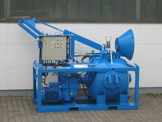 Transportador-misturador de argamassa elétrico - Estromat 850-AL - UELZENER Maschinen GmbH