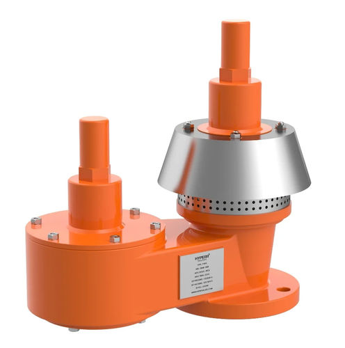 Válvula de alívio de pressão a gás - HV-PVRV-01 - Hyper Valves - a vácuo / para tanque / em aço