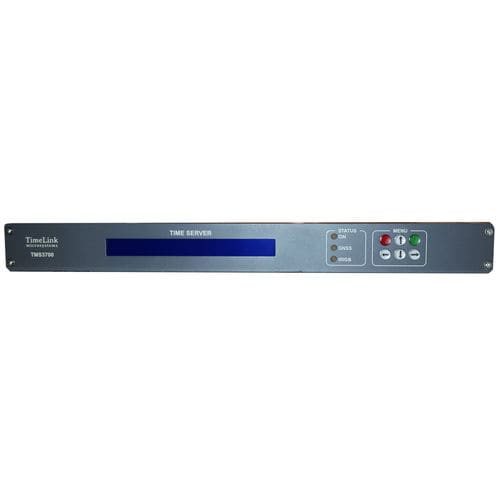Servidor de tempo NTP - TMS6002 - TimeLink microsystems - GNSS / IRIG-B / NMEA