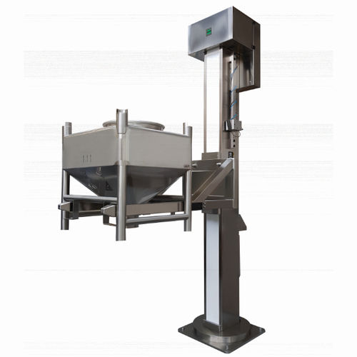 Virador elevatório - SH series - Manes Macchine - para a indústria química