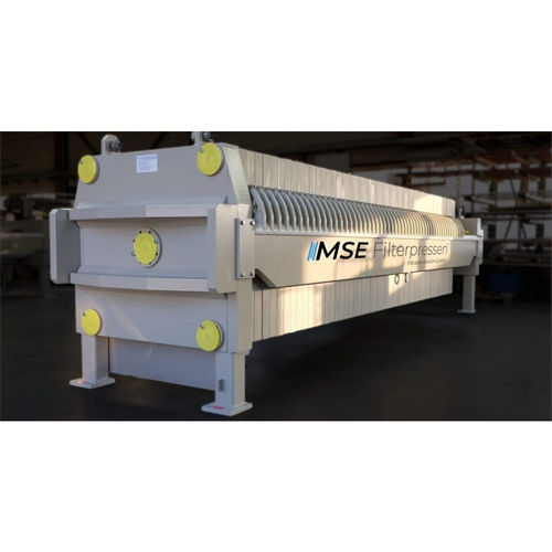 Filtro-prensa com vigas laterais (sidebar) - KFP series - MSE Filterpressen GmbH - automático / de alta pressão / para tratamento de efluentes