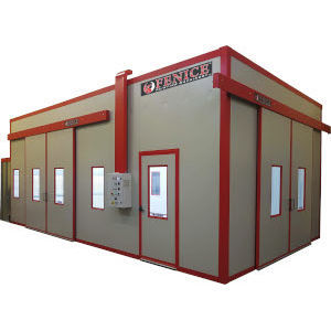 Cabine de pintura fechada - FENICE-D - Fenice Machinery srl - para peças de reposição / com filtro / automática