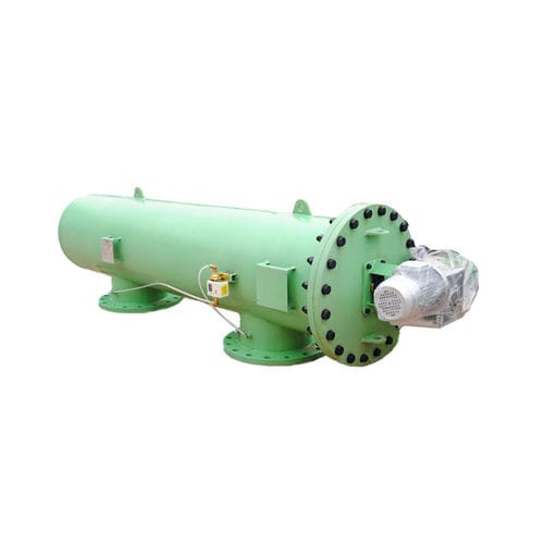 Filtro horizontal - EM series - Henan Sinofiltec Technology Co.,Ltd - de água / com tela / industrial