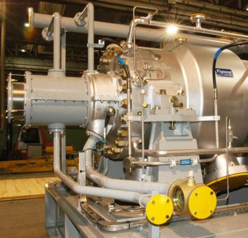 Compressor radial - BCL - Baker Hughes - de ar / de CO2 / com motor elétrico