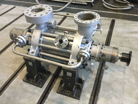 Bomba centrífuga - BB4 DDHF/R - Baker Hughes - de CO2 / elétrica / estacionária