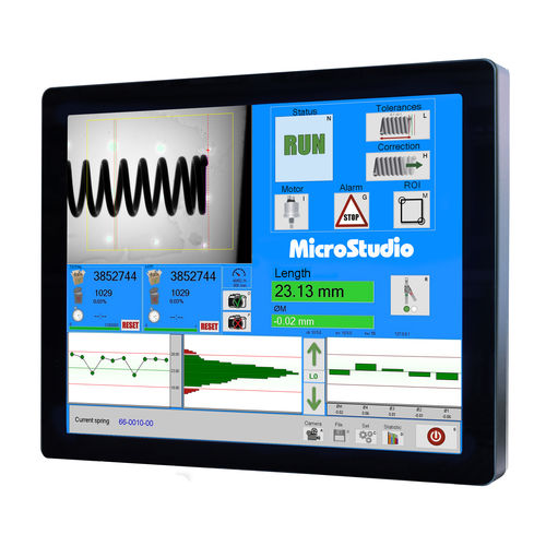 Sistema de medição de diâmetro - LED50 - MicroStudio S.r.l - de comprimento / de força em compressão / de vídeo
