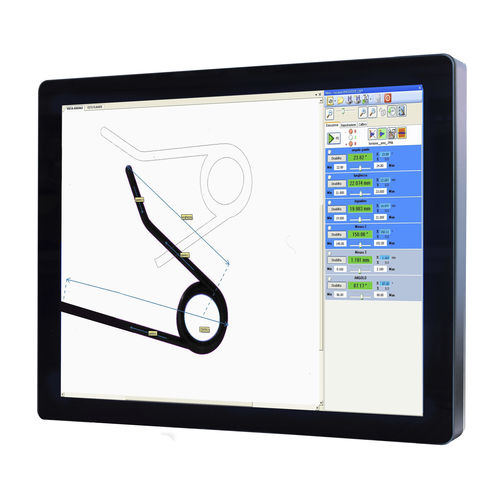 Sistema de medição de torção - LED50TORS - MicroStudio S.r.l - de vídeo / automático / para perfis