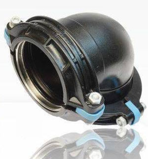 Conexão pneumática - 82.050 series - EQOfluids FR - push-in / cotovelo de 90° / em alumínio