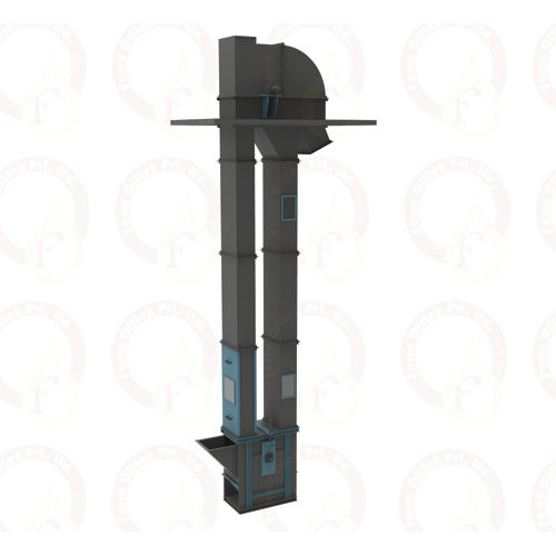 Elevador de canecas industrial - FX-BE  - FERRO OILTEK PVT. LTD - de esteira / automático / para produtos a granel