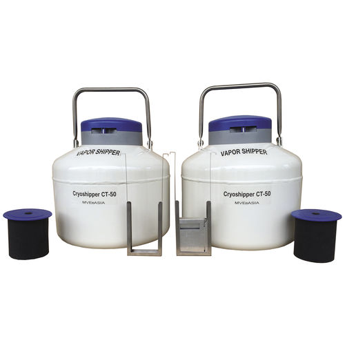 Tanque para amostras biológicas - MVE CryoShipper CT-50 - CHARTINDUSTRIES - em alumínio / criogênico / de transporte