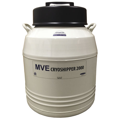 Tanque para amostras biológicas - MVE CryoShipper 2000 - CHARTINDUSTRIES - em alumínio / criogênico / de armazenamento