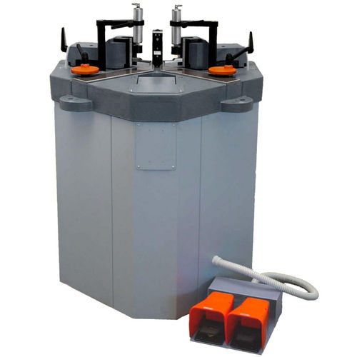 Prensa para terminais para perfis de alumínio - JOLLY - OMC di bisognagni srla - automática / pneumática / com pedal
