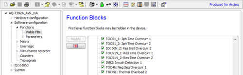 Software configuração - AQTIVATE 300 - Arcteq Relays Ltd - em linha / offline
