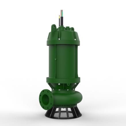 Bomba de rotor - DPT series - SEMPA LTD - para águas residuais / submersível / industrial