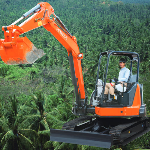 Miniescavadeira - ZX48U-5A - HITACHI Construction Machinery - de esteiras / Tier 2 / para construção civil