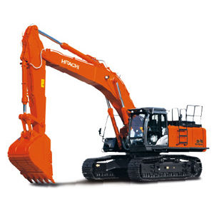 Escavadeira grande - ZX470LCH-5G - HITACHI Construction Machinery - de esteiras / Tier 2 / para construção civil