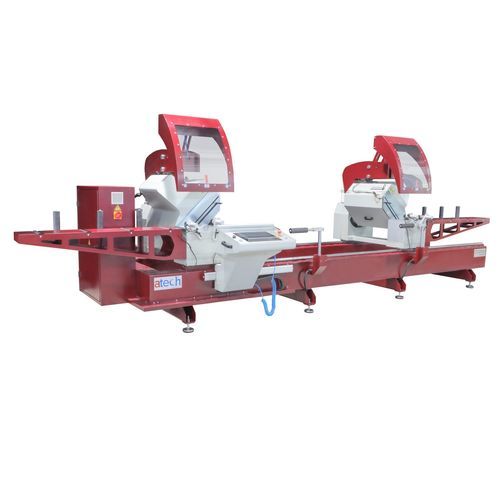 Máquina de corte de duas cabeças CNC - ZIGMA-550FA - ATECH MACHINE - para PVC / para alumínio / para madeira