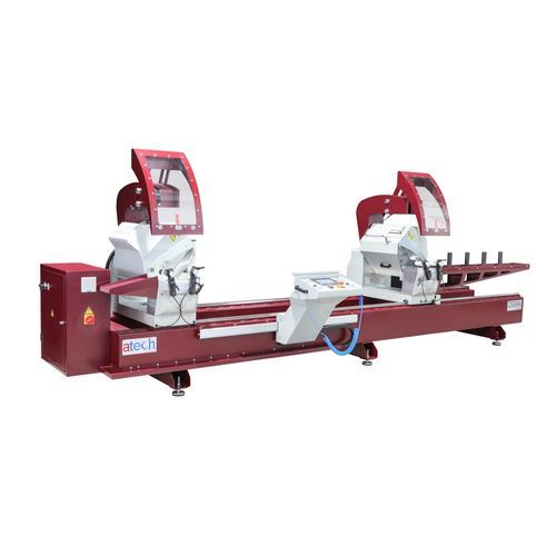 Máquina de corte de duas cabeças CNC - ZIGMA-450AU - ATECH MACHINE - para PVC / para alumínio / para madeira