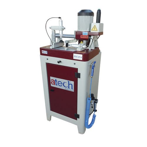 Entestadeira para alumínio - TUCANA-3 - ATECH MACHINE - para PVC / para perfis em PVC / para perfis de alumínio