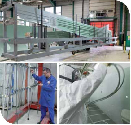 Decapagem mecânica - SGI - Société de Galvanoplastie Industrielle - de aço / de titânio / de alumínio