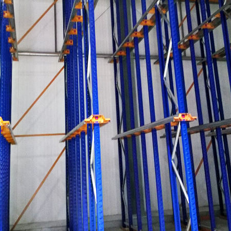 Sistema de armazenamento de movimentação - Apex Whittan - modular / porta-paletes / porta-paletes drive-in/drive-through