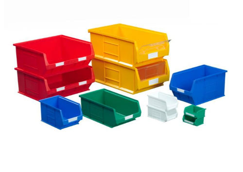 Caixa com abertura frontal em polipropileno - PC series - Redhill Manufacturing - de armazenamento / para peças pequenas / empilhável