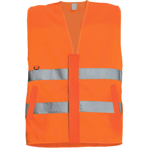 Colete de trabalho - LYNX PROFI - CERVA GROUP a.s - de alta visibilidade / em poliéster / laranja