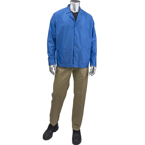 Guarda-pó de trabalho - BR16-45RB series - Pip global - antiestático / em poliéster / em carbono