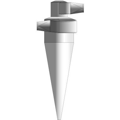 Separador de partículas - Anhydro - centrífugo / tipo ciclone