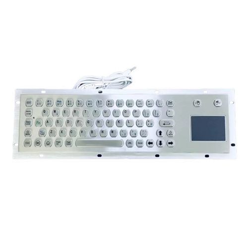 Teclado embutido - CK-KB370110-TP - Clickin Industrial Co., Ltd. - contacto carbono / com touchpad / com mouse
