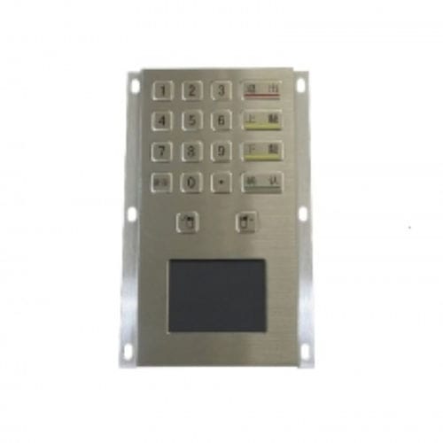 Touchpad industrial - CK-KB120196-TP - Clickin Industrial Co., Ltd. - em aço inoxidável / à prova de água / IP65